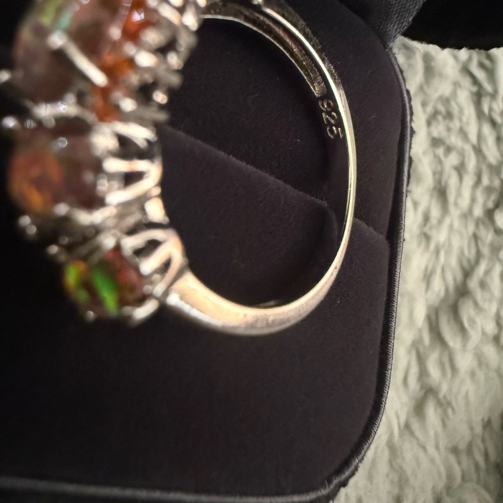 Fire Opal Ring - image 8
